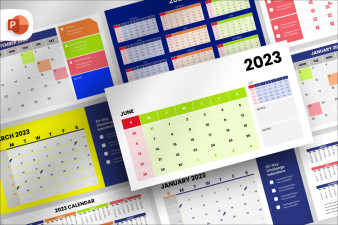 Calendar 2023 - Infographic Presentation Template